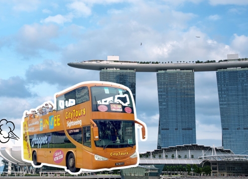 オープントップ乗車